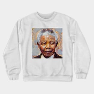 Portrait of Nelson Mandela Crewneck Sweatshirt